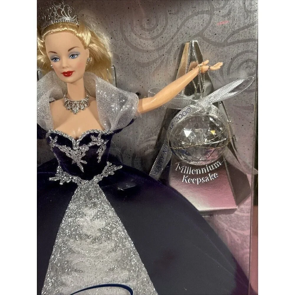 Barbie 2000 Millennium Princess Blue Dress #24154 Vintage 1999 